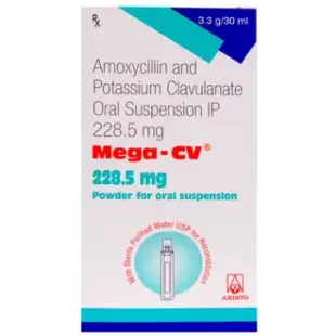 Mega-CV 228.5 mg Dry Syrup