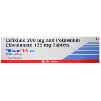 Milixim CV 200 mg/125 mg Tablet - Image 3