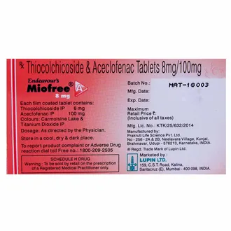 Miofree 8mg Capsule - Image 3