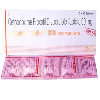 Monocef-O Kid 50mg Tablet 1*10