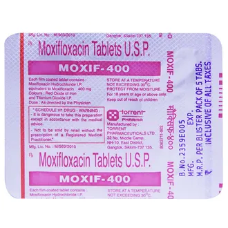 Moxif 400 Tablet - Image 2