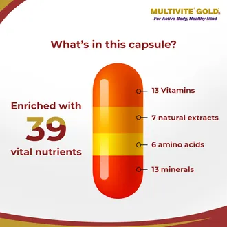 Multivite Gold Capsule 1*15 - Image 4