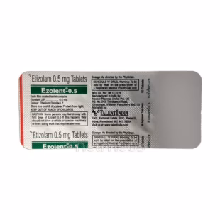 Ezolent 0.5mg Tablet