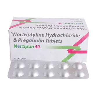 Nortipan 50 mg Tablet 1*10