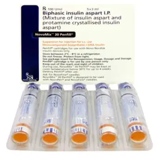 Novomix 30 100IU Penfill (3ml Each)