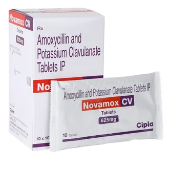 Novamox CV 625 mg Tablet 1*10