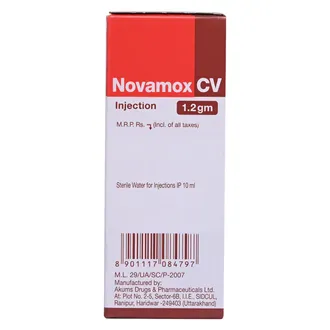 Novamox CV 1.2gm Injection 1*1vail - Image 3