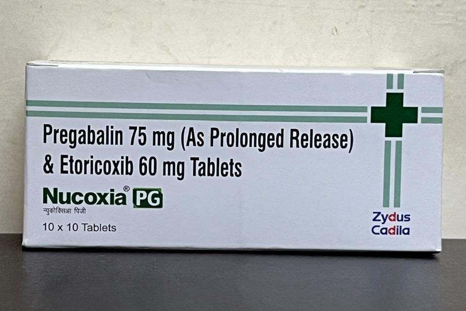 Nucoxia PG 75mg/60mg Tablet 1*10