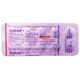 Nukast 10 Tablet 1*10 - Image 2
