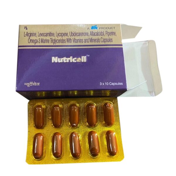 Nutricell Capsule 1*10 - Image 2
