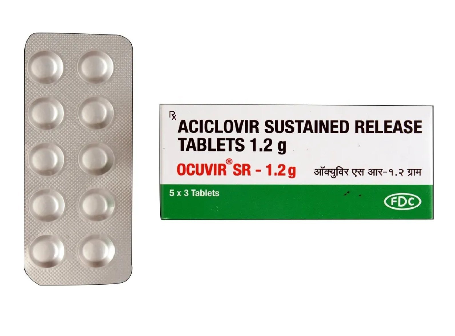 Ocuvir SR 1.2Gm Tablet 3’S