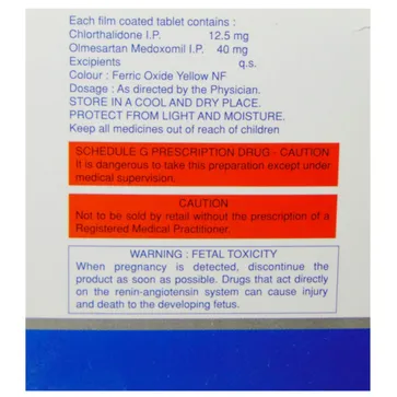 OLsar CH 40mg/12.5mg Tablet - Image 3