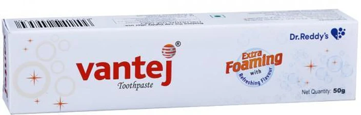 Vantej Extra Foaming Toothpaste | For Sensitivity Relief 50gm - Image 4