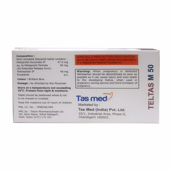 Teltas M 40mg/50mg Tablet - Image 2