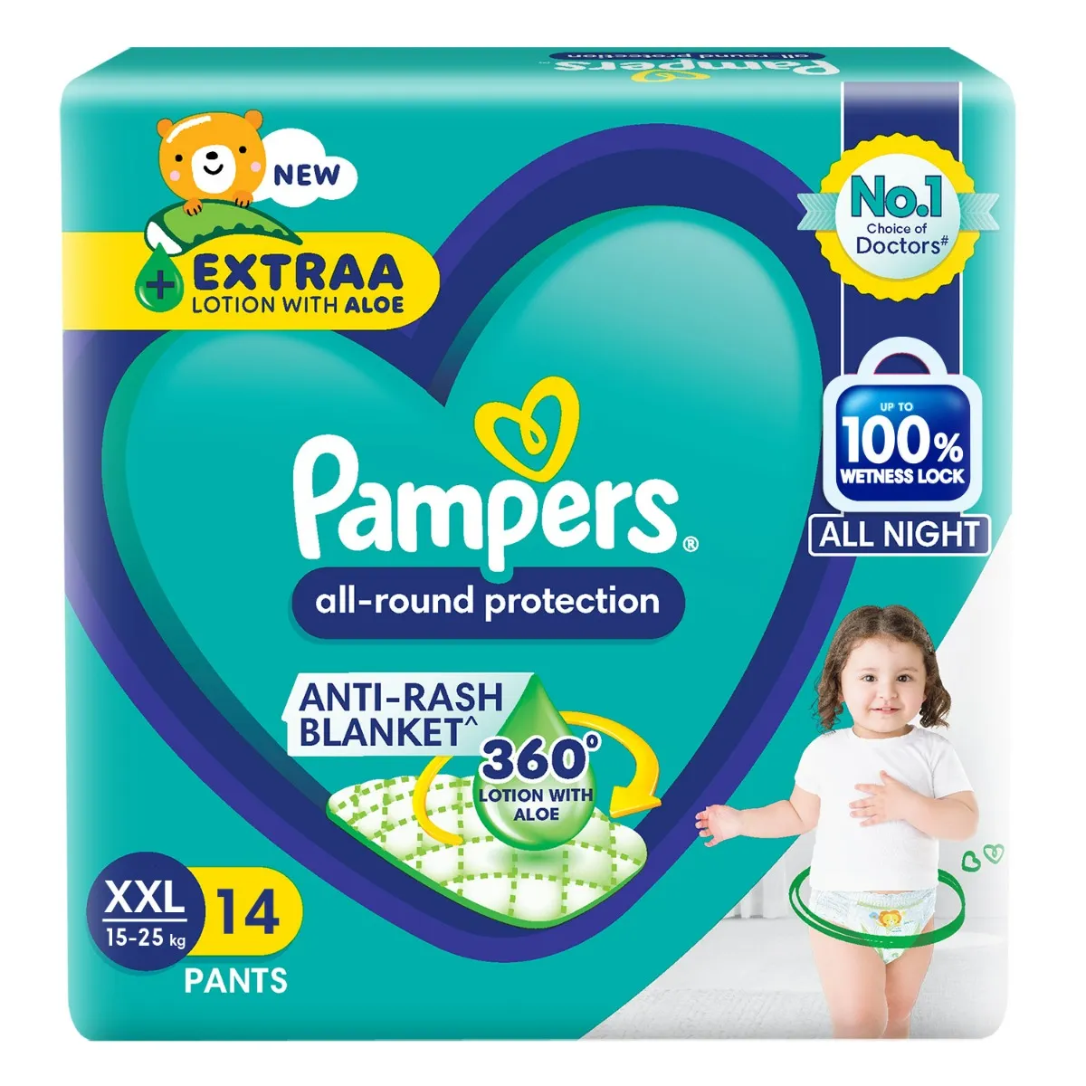 Pampers XXL Diaper 1*14