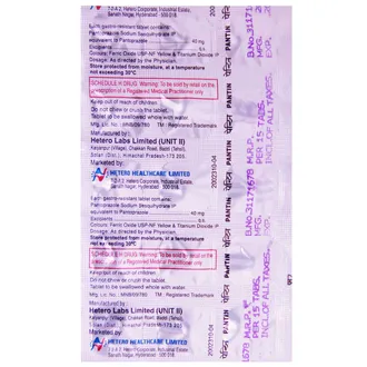 pANtin 40mg Tablet - Image 2