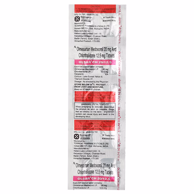 OLsar CH 20mg/12.5mg Tablet