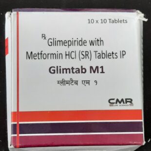 Glimtab 1mg Tablet