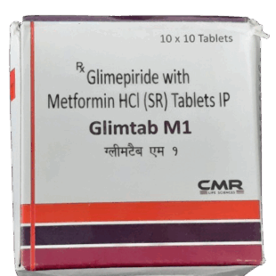Glimtab 1mg Tablet