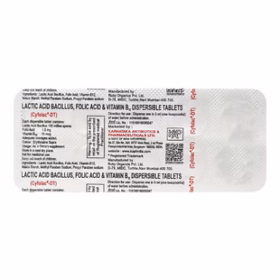 Cyfolac-DT Tablet 1*10
