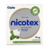 Nicotex 4mg Ultra Mint Flavour Sugar Free Nicotine Gums 1*9