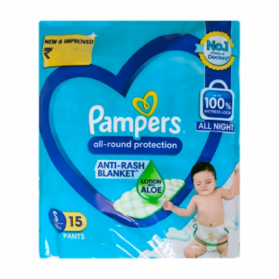 Pampers Medium Diaper 1*15