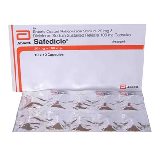 Safediclo 20mg/100mg Capsule