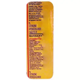 Ceday 10mg Tablet 1*10