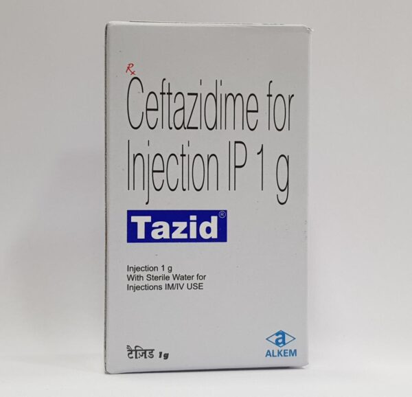 Tazid 1gm Injection