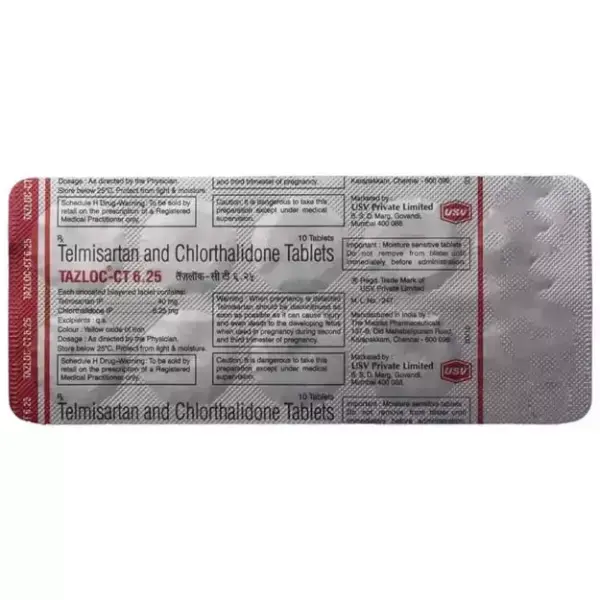 Tazloc-CT 6.25 Tablet - Image 3