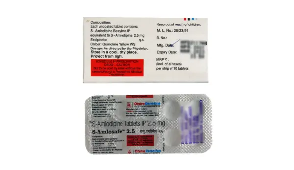 S-Amlosafe 2.5 Tablet