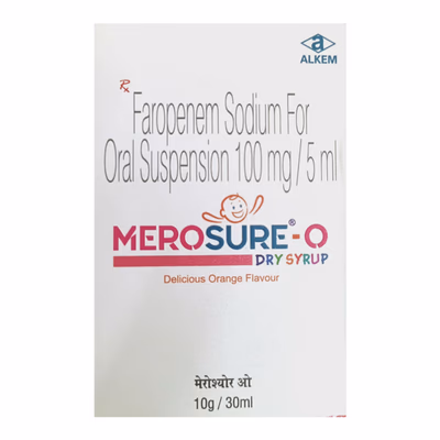 Merosure-O Orange Flavour Dry Syrup