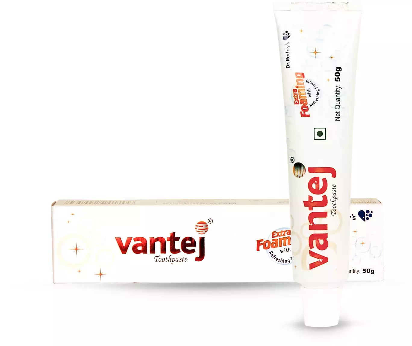 Vantej Extra Foaming Toothpaste | For Sensitivity Relief 50gm - Image 5