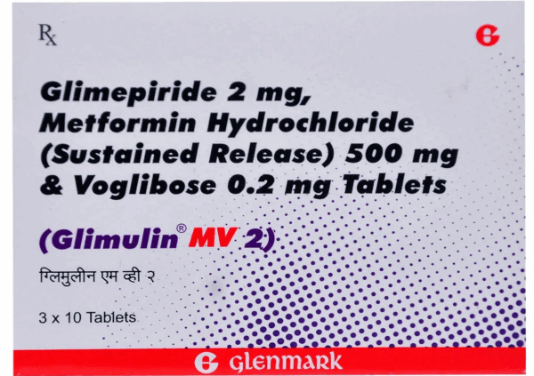 Glimulin MV 2 Tablet