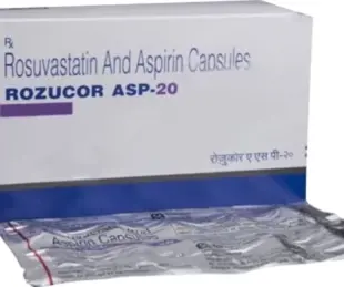 Rozucor ASP 20mg/75mg Capsule