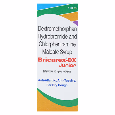Bricarex-DX Junior Syrup 1*100ML