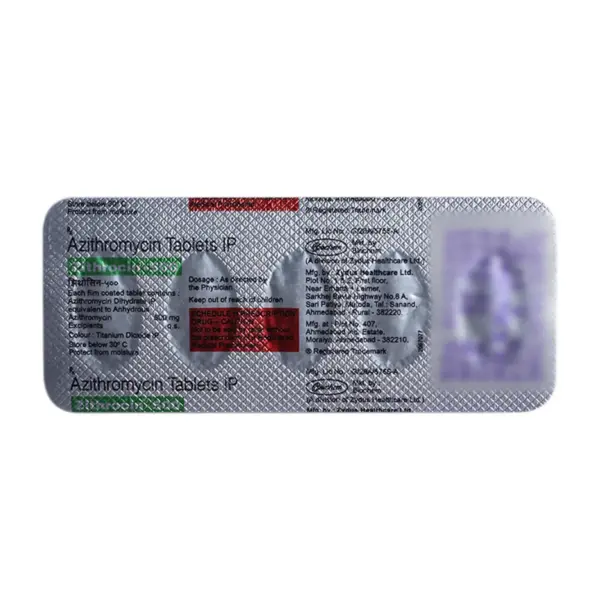 Zithrocin 500mg Tablet - Image 3