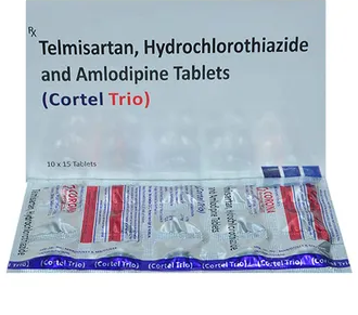Cortel Trio 40mg/5mg/12.5mg Tablet 1*15 - Image 3