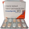 Grandpride MV 1mg/500mg/0.2mg Tablet 1*10