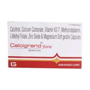 Calcigrand Forte Soft Gelatin Capsule 1*10