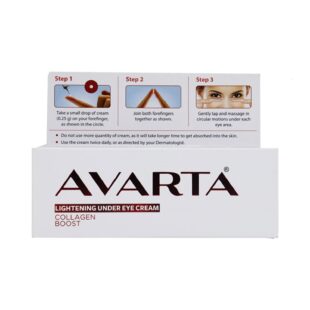 Avarta Lightening Under Eye Cream | For Collagen Boost & Eye Care 1*10gm