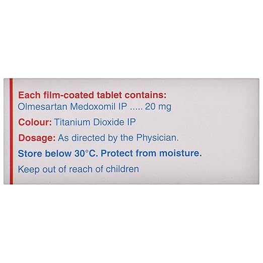 Olmecip 20 Tablet 1*10 - Image 4