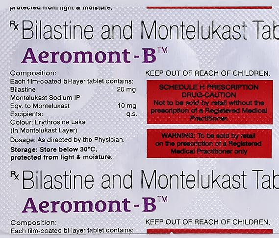 Aeromont-B Tablet 1*10 - Image 3