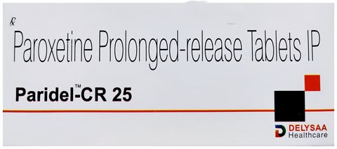 Paridel-CR 25 Tablet 1*10