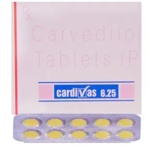 Cardivas 6.25 Tablet 1*10