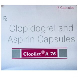 Clopilet A 75 mg Capsule 1*15 Cap