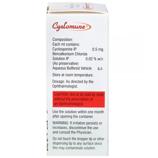 Cyclomune 0.05% Eye Drop - Image 2