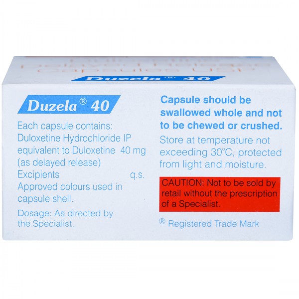 Duzela 40 mg Capsule (10 Cap) - Image 2