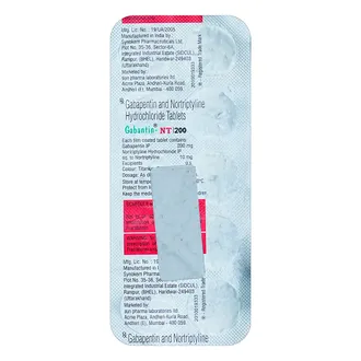 Gabantin NT 200 mg Tablet (10 Tab)