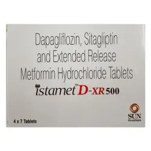 Istamet D XR 500 mg Tablet 1*7 Tab